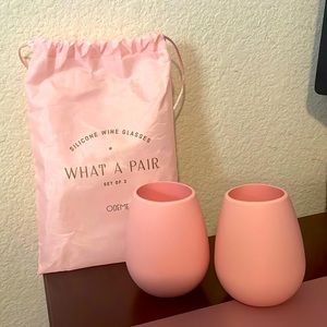 New Silicone Wine Glasses  with Bag